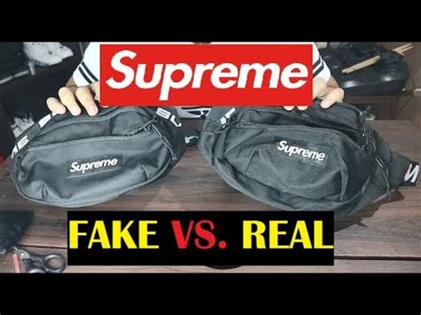 how to spot fake supreme waist bag|how to spot a supreme shirt.